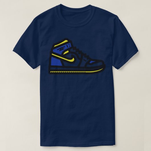 ウォリアズバスケットボールスニーカー Tシャツ (デザイン正面)