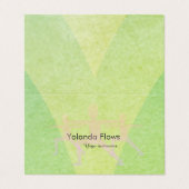 ウォリアポーズヨガ 名刺 (外部フラット)