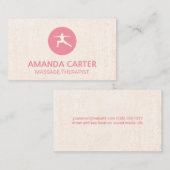 ウォリアポーズヨガ 名刺 (正面/裏面)