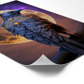 ウォリアリアレイヴンカラス狩りバイムーンライト ポスター (角)