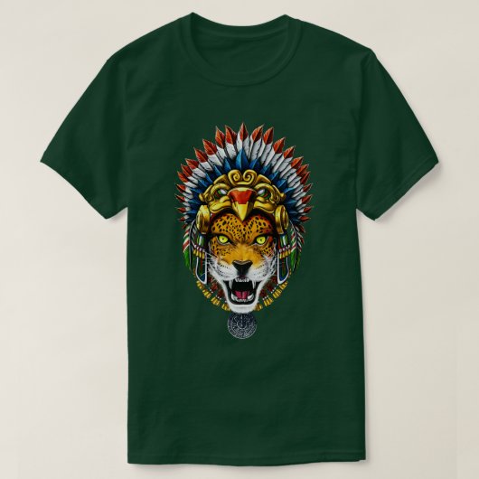 ウォリアーアステカリアジャガー Tシャツ (デザイン正面)