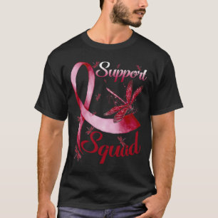ウォリアーサポートスカッド ドラゴンフライ 脳動脈瘤 Awareness Tシャツ