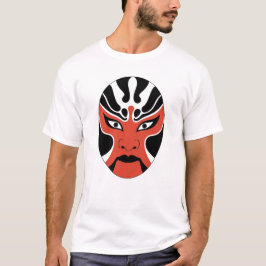 ウォリアースピリット - 伝統的なアジアンマスク Tシャツ
