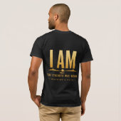 ウォリアーズ・パス I Am Tシャツ (裏面フル)