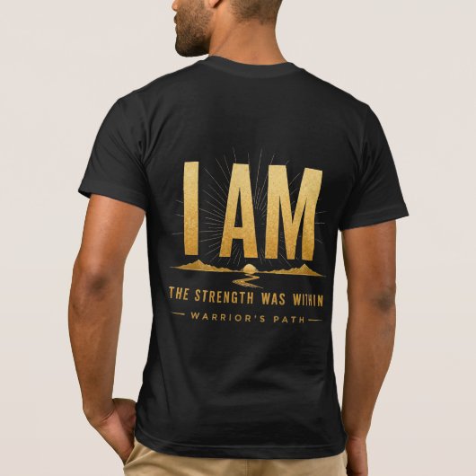 ウォリアーズ・パス I Am Tシャツ (裏面)