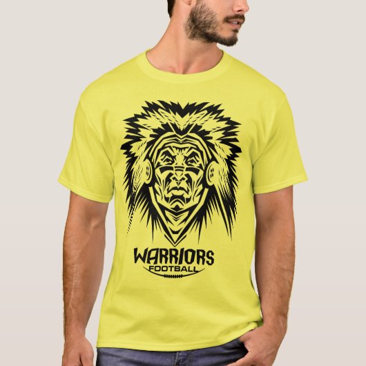 ウォリアーズ フットボール Tシャツ (正面)