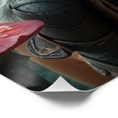 ウォリアートホースフェアリーファンタジーアート ポスター (コーナー)