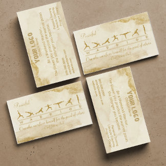 ウォリアーフィットネス名刺 – Empower 意欲を起こ &  名刺