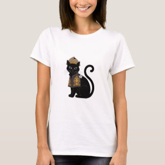 ウォリアーブラックキャットグラフィックTシャツ Tシャツ