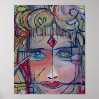 ウォリアープリンセスby ValAries - 8" x 10インチプリント ポスター