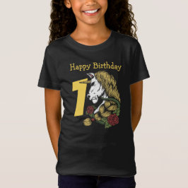 ウォリアーユニコーン1歳の誕生日Tシャツ Tシャツ