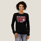 ウォリアー時代 - 先天性心疾患と心臓病の啓発 トライブレンドTシャツ (正面全体)