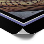 「ウォリアー&タイガー」アールデコプリントバイ専攻のフェルテン ポスター (角)