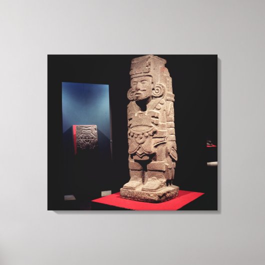 ウォリアー、トルテック文化 キャンバスプリント (正面)