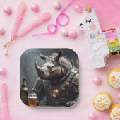 ウォリアー・リノ ペーパープレート (パーティー)