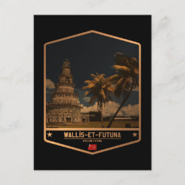 ウォリス・フツナ ポストカード