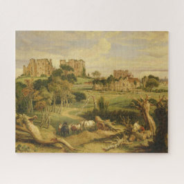 ウォリックシャーのケニルワース城 (ジェームズ・ウォード画) ジグソーパズル