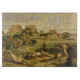 ウォリックシャーのケニルワース城 (ジェームズ・ワード画) カッティングボード
