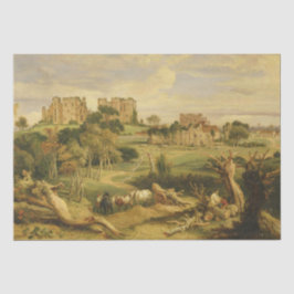 ウォリックシャーのケニルワース城 (ジェームズ・ワード画) 薄葉紙