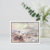 ウォリック・ゴーブルによる水ベビーの検索 ポストカード (スタンド正面)