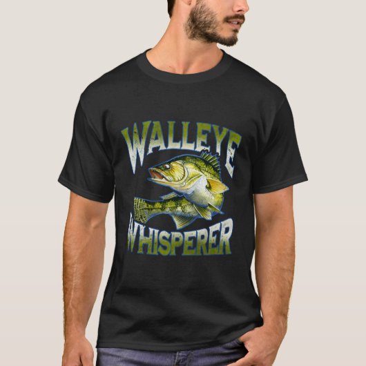 ウォリーイェウィスペラー魚釣りフィッシャー Tシャツ (正面)
