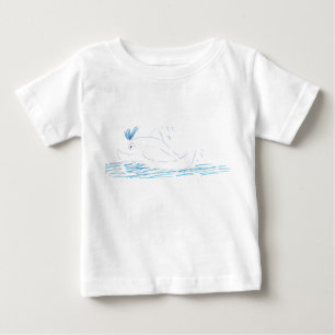 ウォリーホエールジャージーベビーTシャツ ベビーTシャツ