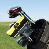 ウォルガドイチェ国旗(黒・黄・白) ゴルフヘッドカバー (インサイチュ)