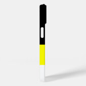 ウォルガドイチェ国旗（黒・黄・白） Case-Mate iPhoneケース (裏面 / 右)