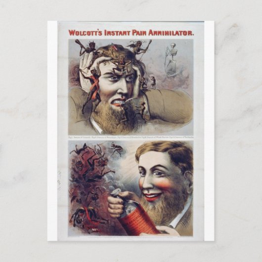 ウォルコットの即戦力鎮痛剤 ポストカード (正面)