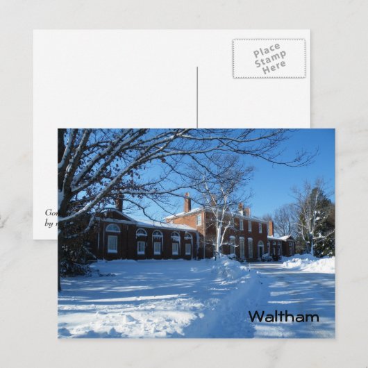 ウォルサム ポストカード (正面/裏面)