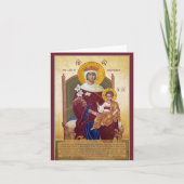 ウォルシンガムの女性と祈りの言葉   カード (正面)