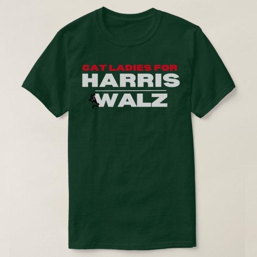 ウォルズTシャツのキャットレディース Tシャツ (デザイン正面)