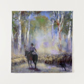 ウォルターウィザドーバー1912オーストラリアアート タペストリー (正面)