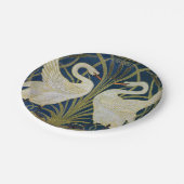 ウォルタークレーンによるスワン・ラッシュ・アンド・アイリス ペーパープレート (アングル)