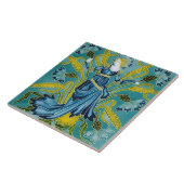 ウォルタークレーンズフローラアールヌーボー タイル (側面)