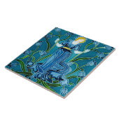 ウォルタークレーンズフローラアールヌーボー タイル (側面)