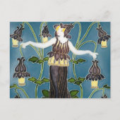 ウォルタークレーンズフローラアールヌーボー ポストカード (正面)