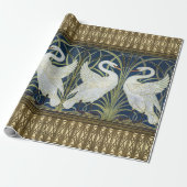 ウォルタークレーンツースワンアールヌーボーヴィンテージデコール ラッピングペーパー (アンロールド)