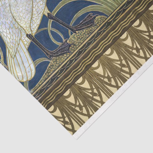 ウォルタークレーンツースワンアールヌーボーヴィンテージデコール 薄葉紙 (詳細)