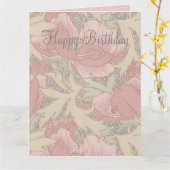 ウォルタークレーンフラワーズ誕生日カード カード (黄色い花)