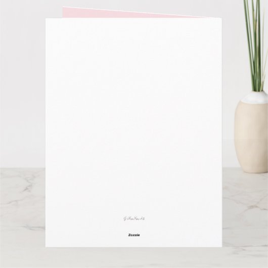 ウォルタークレーンフラワーズ誕生日カード カード (裏面)