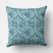 ウォルタークレーンユリパターン クッション (裏面)