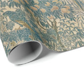 ウォルタークレーンヴィンテージアールヌーボーマコーパターン ラッピングペーパー (ロールコーナー)
