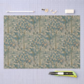 ウォルタークレーンヴィンテージアールヌーボーマコーパターン 薄葉紙 (クラフト)