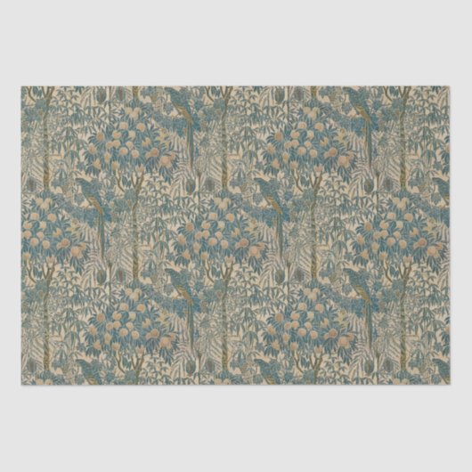 ウォルタークレーンヴィンテージアールヌーボーマコーパターン 薄葉紙 (正面)