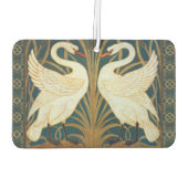 ウォルタークレーン白鳥、ラッシュとアイリスアールヌーボー カーエアーフレッシュナー (裏面)