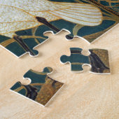 ウォルタークレーン白鳥、ラッシュとアイリスアールヌーボー ジグソーパズル (側面)