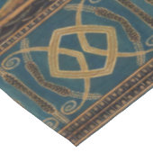 ウォルタークレーン白鳥、ラッシュとアイリスアールヌーボー テーブルクロス (アングル)