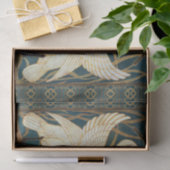 ウォルタークレーン白鳥、ラッシュとアイリスアールヌーボー 薄葉紙 (ギフト)