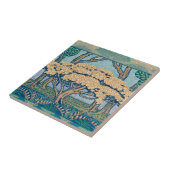 ウォルタークレーン1896年によって設計されている5月の木のフリーズ タイル (側面)